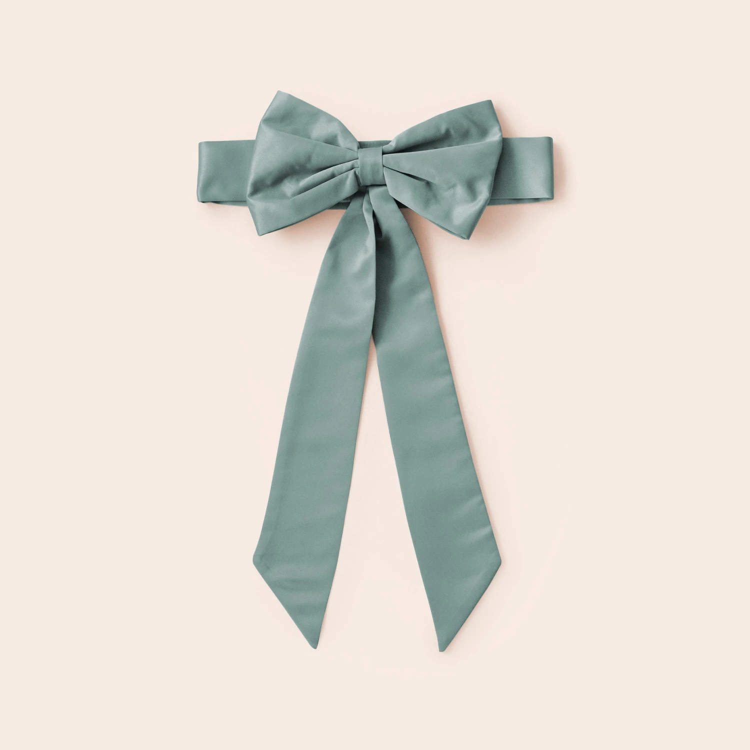 Liz Flower Girl Sash - Sheen Sea Glass 3 Liz Flower Girl Sash - Sheen Sea Glass