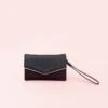 Envelope Clutch - Black -Wedding Dress Store BIRDY GREY ENVELOPE BRIDESMAID CLUTCH BLACK 01
