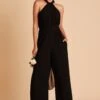 Gigi Convertible Jumpsuit - Black 2 Gigi Convertible Jumpsuit - Black -Wedding Dress Store BIRDY GREY GIGI CONVERTIBLE BRIDESMAID JUMPSUIT BLACK 04
