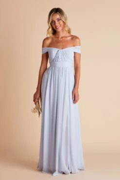 Grace Convertible Dress - Ice Blue 27 Grace Convertible Dress - Ice Blue -Wedding Dress Store BIRDY GREY GRACE CONVERTIBLE BRIDESMAID DRESS ICE BLUE 06
