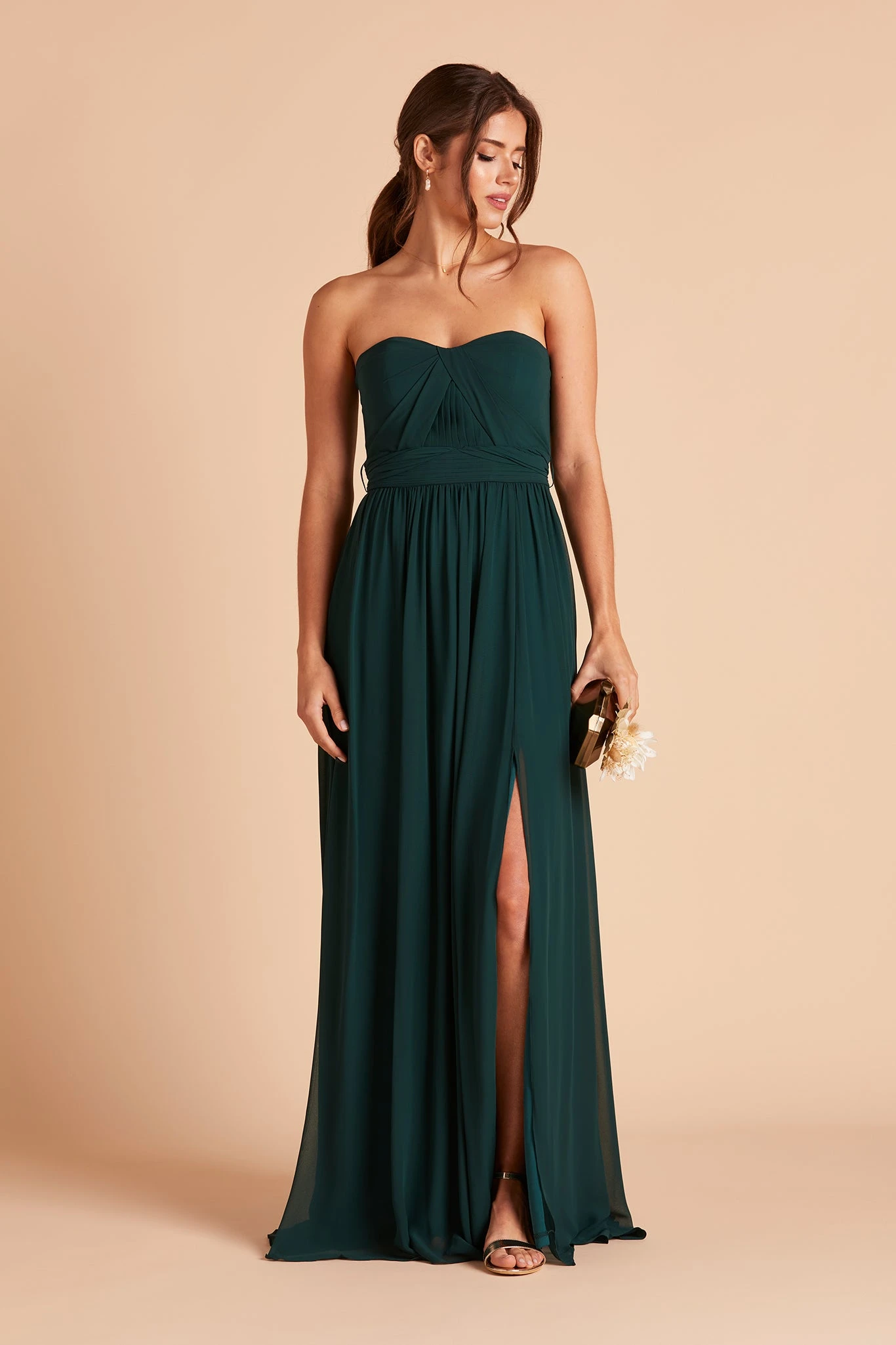 Grace Convertible Dress - Emerald 6 Grace Convertible Dress - Emerald - Image 4