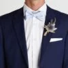 Daniel Bow Tie - Ice Blue -Wedding Dress Store BIRDY GREY GROOMSMAN ICE BLUE DANIEL BOW TIE 03