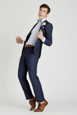 Brilliant Blue Suit Pants By SuitShop -Wedding Dress Store BIRDY GREY GROOMSMEN SUIT BRILLIANT BLUE 01 20979c3d 67cc 4259 aaf8 b583446dd925