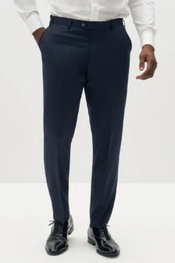 Navy Blue Suit Pants By SuitShop