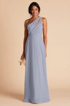 Kira Dress - Dusty Blue 10 Kira Dress - Dusty Blue -Wedding Dress Store BIRDY GREY KIRA BRIDESMAID DRESS DUSTY BLUE 01
