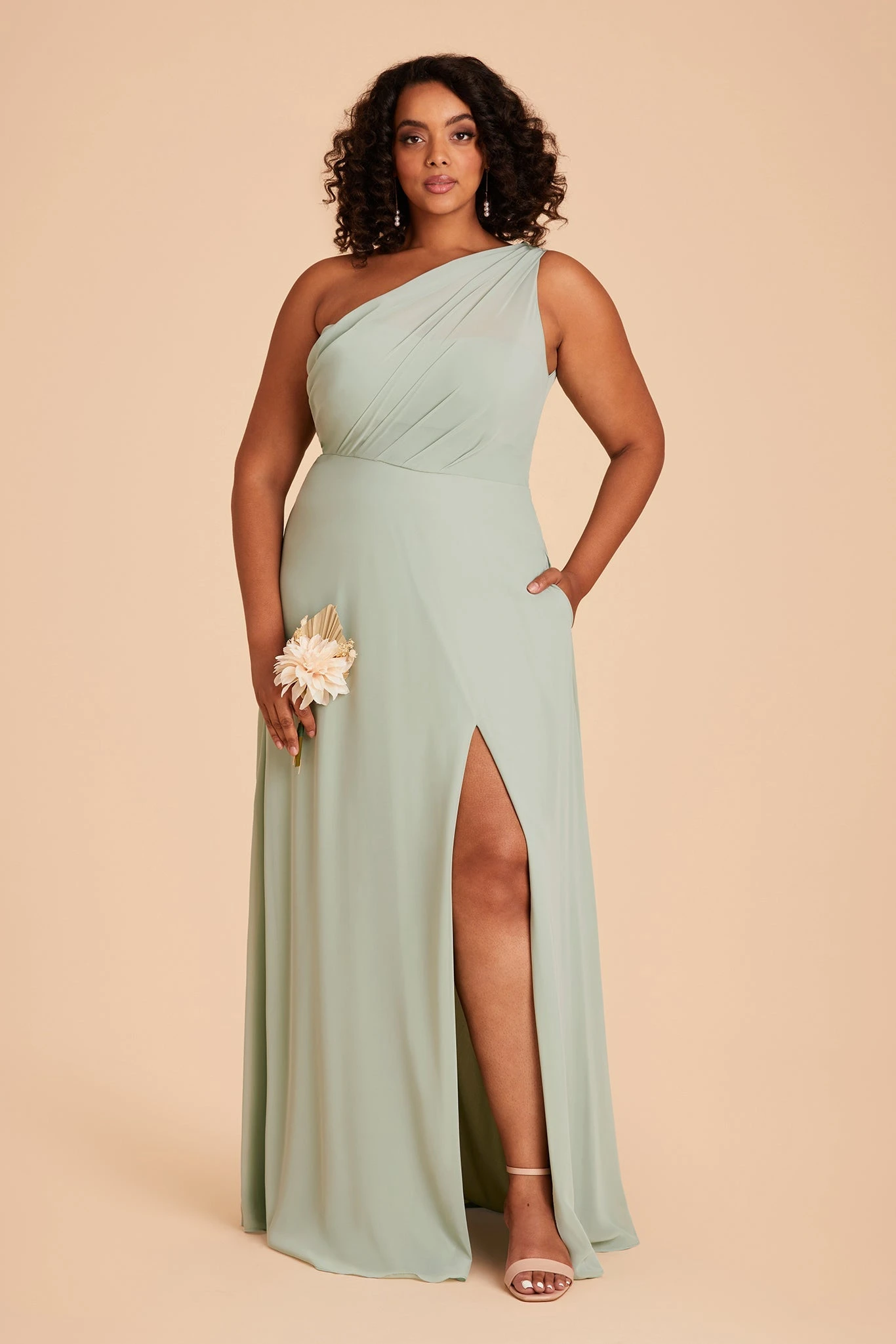 Kira Dress - Sage - Image 2