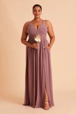 Laurie Empire Dress - Dark Mauve -Wedding Dress Store BIRDY GREY LAURIE MATERNITY BRIDESMAID DRESS DARK MAUVE 08 d16d4d35 19ed 4916 8748 6f23c1c1f19c