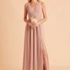 Laurie Empire Dress - Taupe 1 Laurie Empire Dress - Taupe -Wedding Dress Store BIRDY GREY LAURIE MATERNITY BRIDESMAID DRESS TAUPE 11