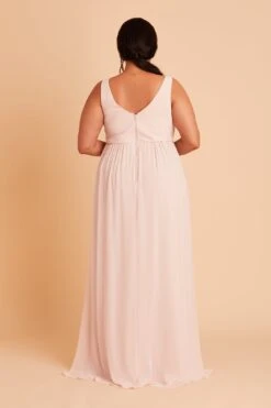 Laurie Empire Dress - Pale Blush -Wedding Dress Store BIRDY GREY LAURIE MATERNITY PLUS SIZE BRIDESMAID DRESS PALE BLUSH 05 d3d5857e 632a 4e98 935d da12879f9f36
