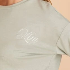 Crew Neck Sweatshirt - Sage -Wedding Dress Store BIRDY GREY LOUNGEWEAR CREWNECK SAGE 09