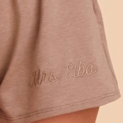 Sweat Shorts - Cocoa 21 Sweat Shorts - Cocoa -Wedding Dress Store BIRDY GREY LOUNGEWEAR SWEAT SHORTS COCOA 08