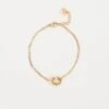 Gold Soulmate Bracelet 2 Gold Soulmate Bracelet -Wedding Dress Store BIRDY GREY MIA BIJOUX SOULMATE BRACELET GOLD 01