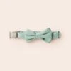 Sadie Dog Bow Tie Collar - Sheen Light Green -Wedding Dress Store BIRDY GREY MUGGSY DOG BOW TIE COLLAR SAGE 01