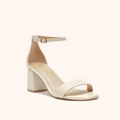Natalie Chunky Heel - Almond -Wedding Dress Store BIRDY GREY NATALIE LOW CHUNKY BRIDESMAID SHOES ALMOND 02 c426066a 4b1d 4d3b bd64 68f4d8a4b18b