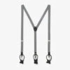 Classic Suspenders By Suitshop - Grey -Wedding Dress Store BIRDY GREY SUITSHOP CLASSIC SUSPENDERS GROOMSMEN GREY 03