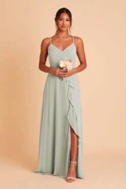 Theresa Chiffon Dress - Sage -Wedding Dress Store BIRDY GREY THERESA BRIDESMAID DRESS SAGE 04 10f5d647 dcc6 4529 82a6 209a865f984c
