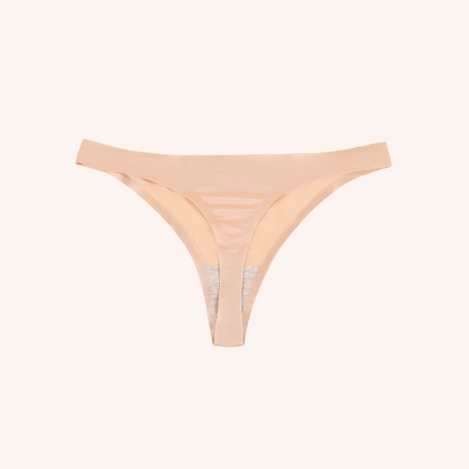 Thong Underwear - Taupe 4 Thong Underwear - Taupe - Image 2