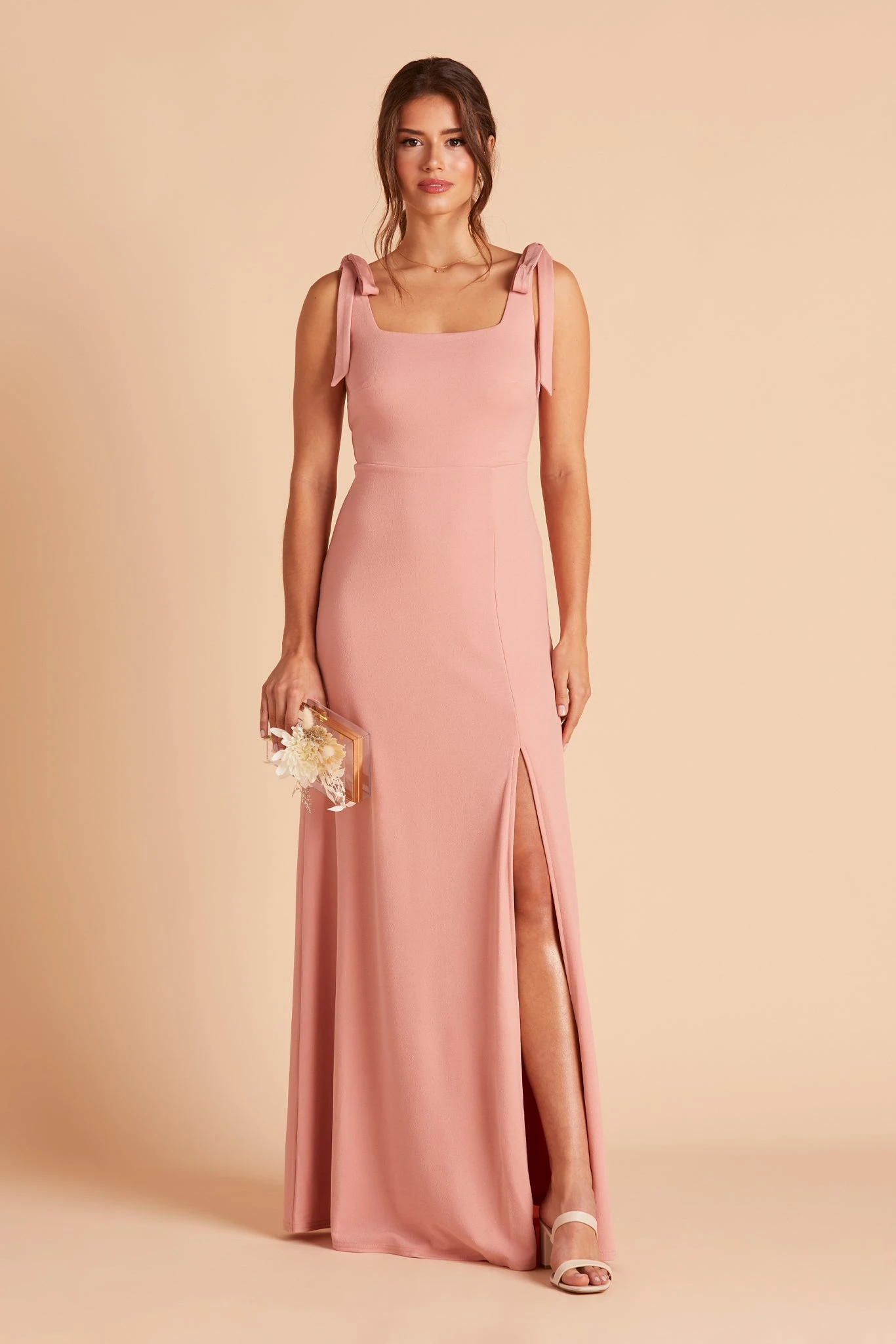 Alex Convertible Dress - Dusty Rose 13 Alex Convertible Dress - Dusty Rose - Image 11