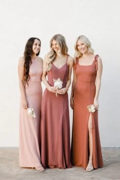 Alex Convertible Dress - Terracotta -Wedding Dress Store BirdieGrey 09A8474