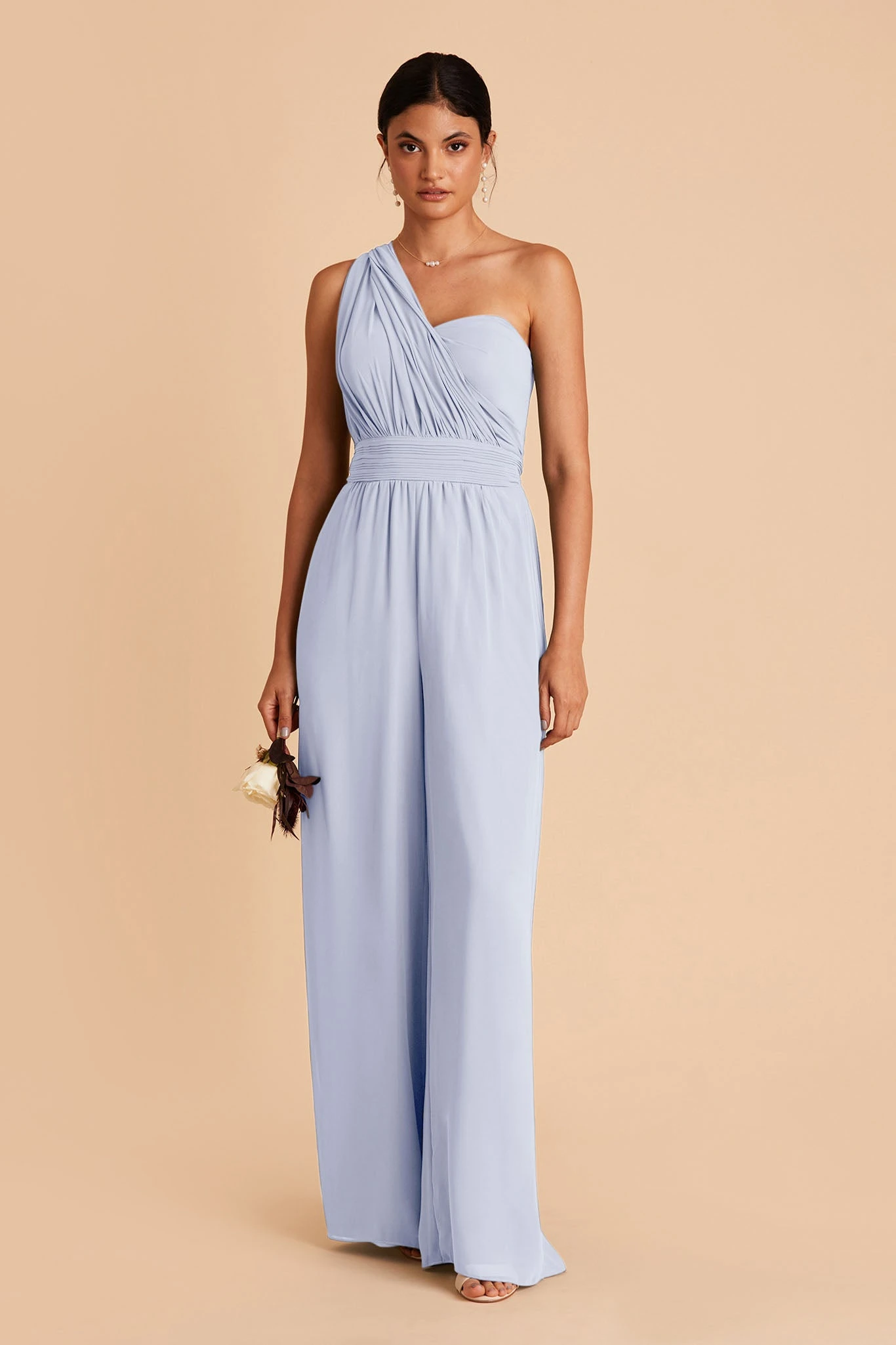 Gigi Convertible Jumpsuit - Ice Blue 5 Gigi Convertible Jumpsuit - Ice Blue - Image 3