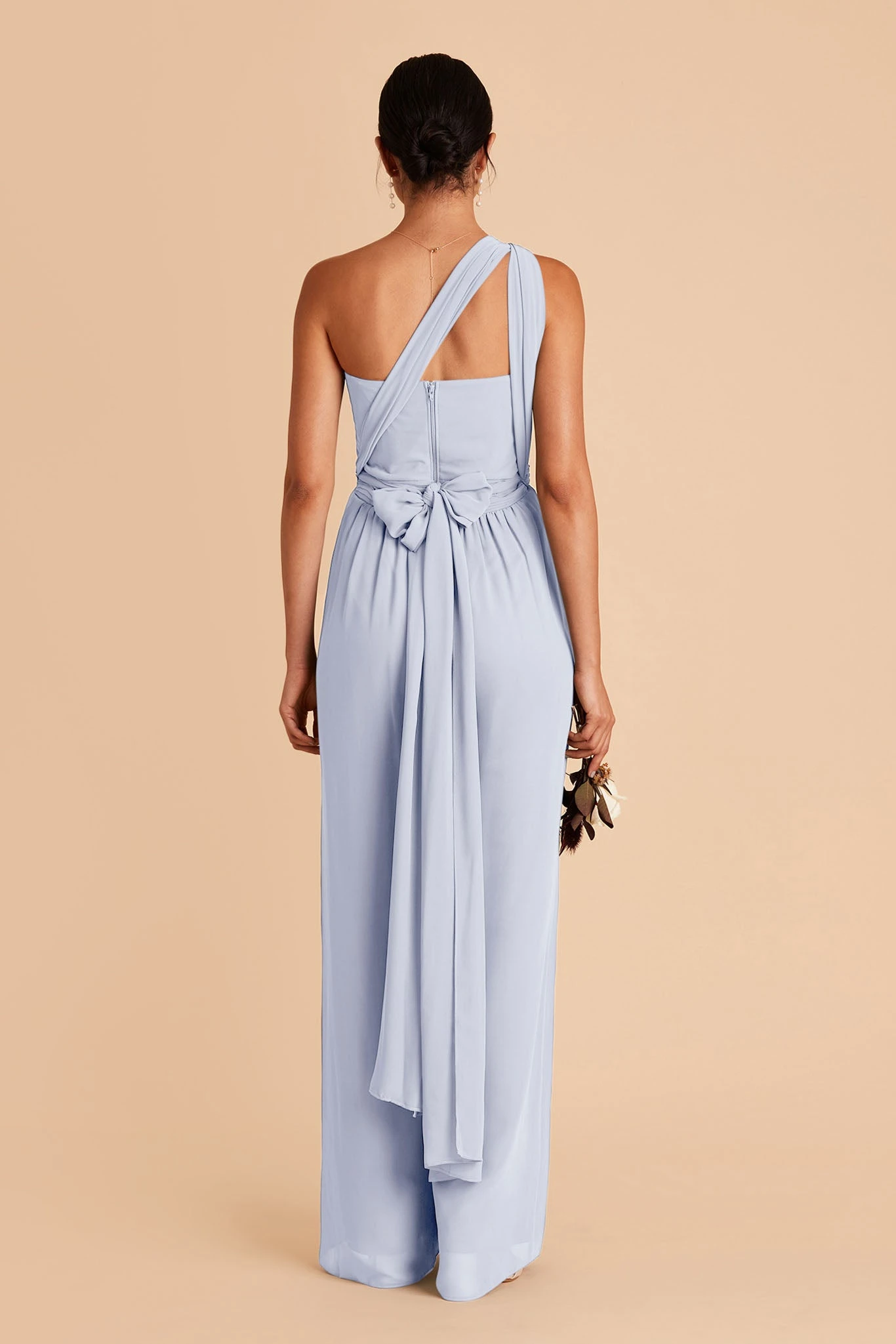 Gigi Convertible Jumpsuit - Ice Blue 7 Gigi Convertible Jumpsuit - Ice Blue - Image 5