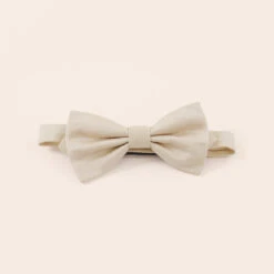 Harry Bow Tie - Neutral Champagne