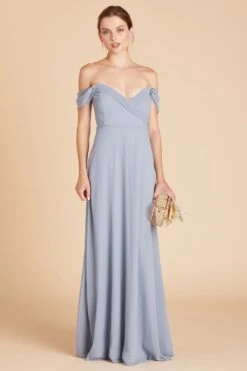 Wedding Dress Store 25 Spence Convertible Dress - Dusty Blue