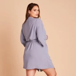 Karen Robe - Dusty Blue -Wedding Dress Store a3177ae5e255d508c042ba68cbd06100