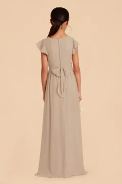Wedding Dress Store -Wedding Dress Store almond celine junior bridesmaid dress 04