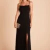 Ash Crepe Dress - Black 2 Ash Crepe Dress - Black -Wedding Dress Store b9bdb969f89203d2f03260194bcf41ee