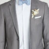 Daniel Bow Tie - Dusty Blue -Wedding Dress Store bbc57ebf4c1fa54caec69fb77e8dd1dd