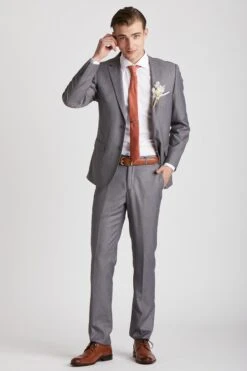 Simon Necktie - Terracotta -Wedding Dress Store bee0b6c1d98c096157c908a0abdf5d6c