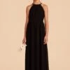 Sienna Junior Dress - Black 2 Sienna Junior Dress - Black -Wedding Dress Store black sienna junior bridesmaid dress 01