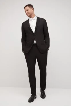 Classic Black Suit Jacket By SuitShop -Wedding Dress Store black suitshop groomsmen suit 03 247cfd7b 0e03 4c5f 90cb a6ae9944cb56