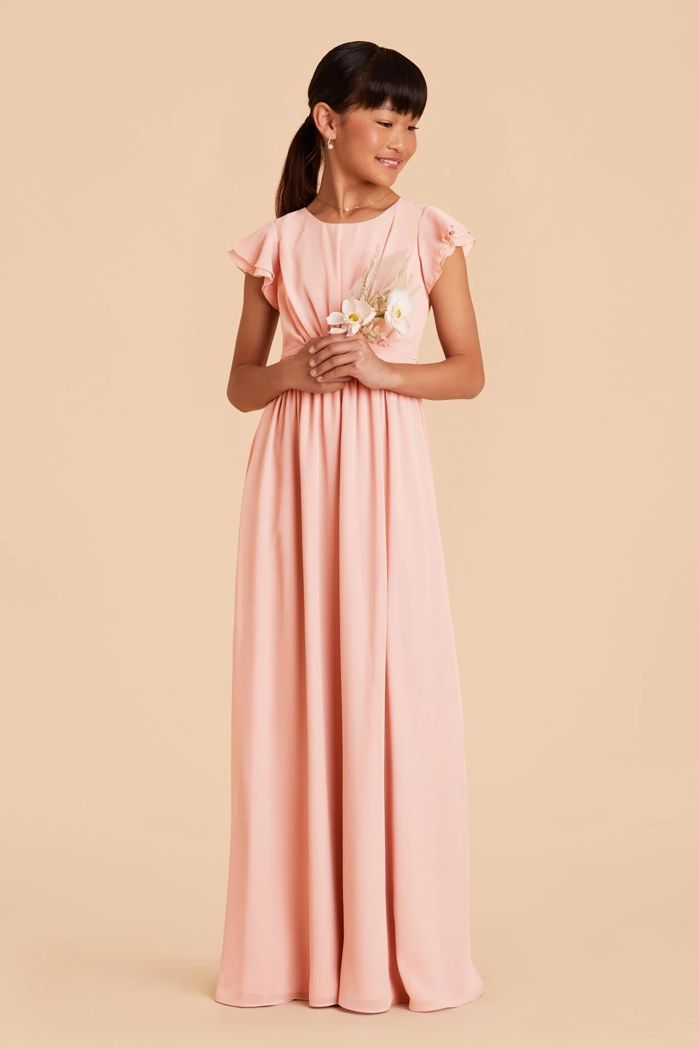 Celine Junior Dress - Blush Pink 6 Celine Junior Dress - Blush Pink - Image 4