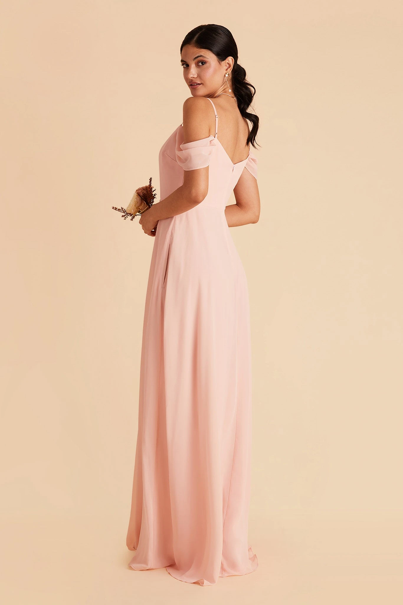 Devin Convertible Dress - Blush Pink 14 Devin Convertible Dress - Blush Pink - Image 12