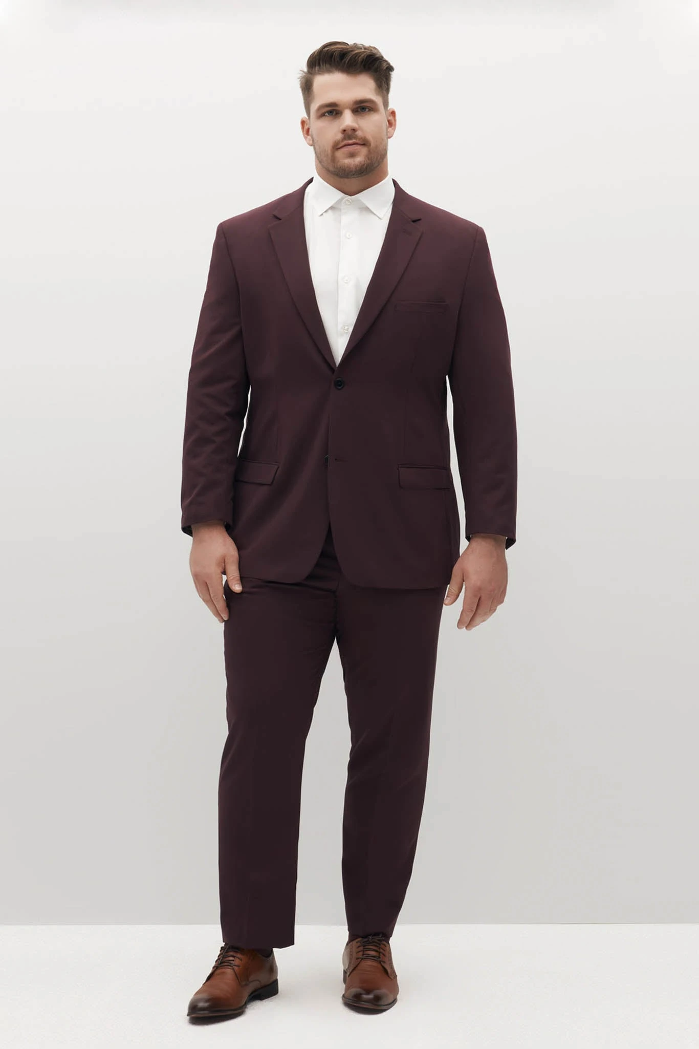 Burgundy Suit Jacket By SuitShop 9 Burgundy Suit Jacket By SuitShop - Image 7