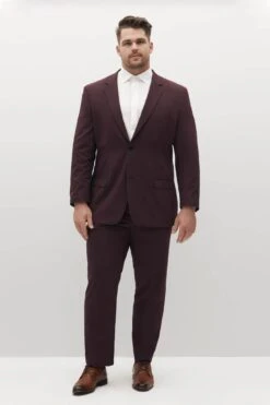 Burgundy Suit Pants By SuitShop