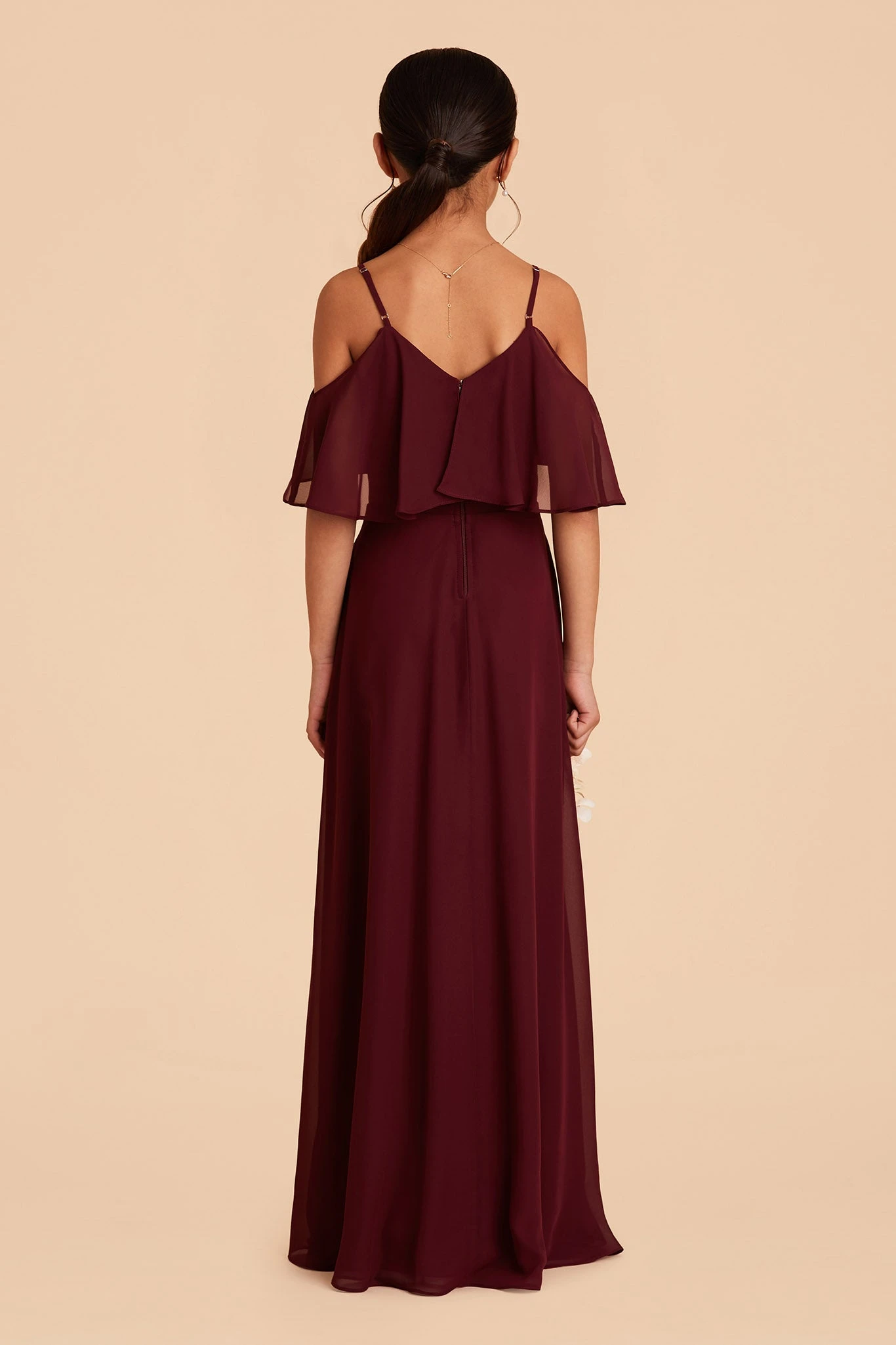 Janie Convertible Junior Dress - Cabernet 16 Janie Convertible Junior Dress - Cabernet - Image 14