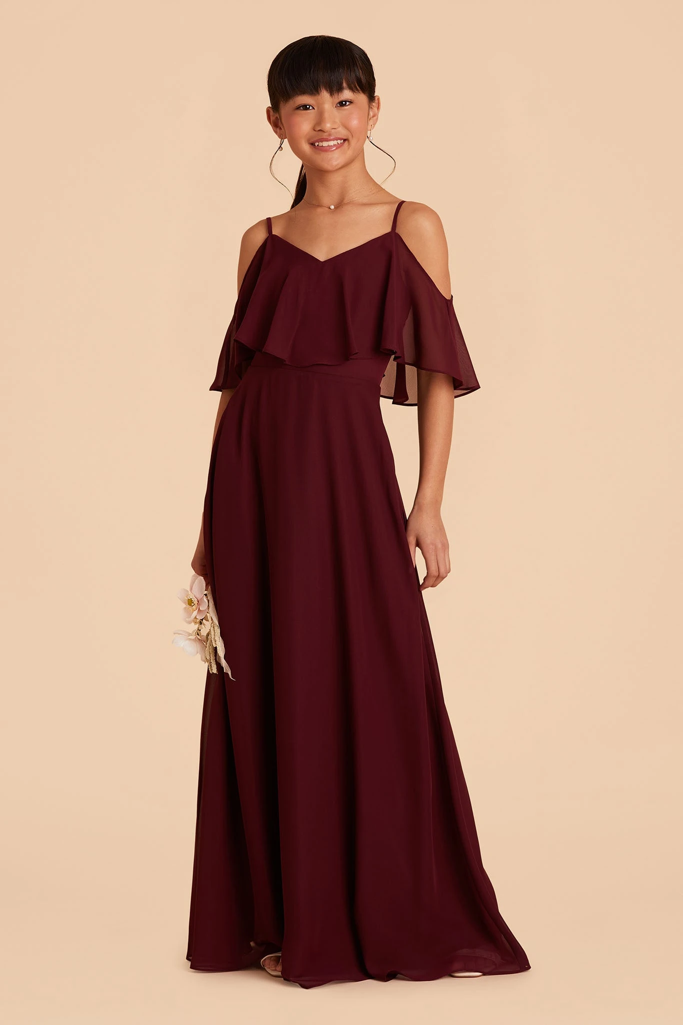 Janie Convertible Junior Dress - Cabernet 15 Janie Convertible Junior Dress - Cabernet - Image 13