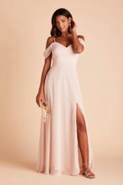 Devin Convertible Dress - Pale Blush