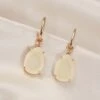 Hendrix Teardrop Earrings - Champagne 2 Hendrix Teardrop Earrings - Champagne -Wedding Dress Store champagne hendrix teardrop earrings accessories 01