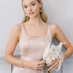 Stevie Bangle Bracelet - Champagne -Wedding Dress Store champsteviepreselyhendrix a5d19e42 e158 402a 8b0d 6ce1f895a286