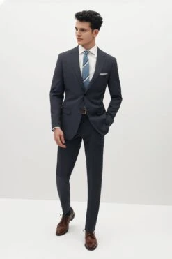Charcoal Gray Suit By SuitShop