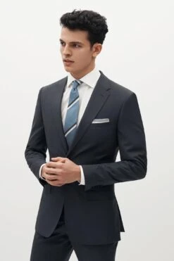Charcoal Gray Suit By SuitShop -Wedding Dress Store charcoal suitshop groomsmen suit 03