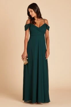 Spence Convertible Dress - Emerald -Wedding Dress Store d14f4aba949f0608db402b78ea21113f