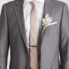 Simon Necktie - Taupe -Wedding Dress Store d245338fc115201d711f6f63f7447cef