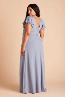 Hannah Crepe Dress - Dusty Blue -Wedding Dress Store d2aa38f007d990e113425bdd8cb7fd9d 90ed2ab5 6568 4810 891b 8f4f938ed982