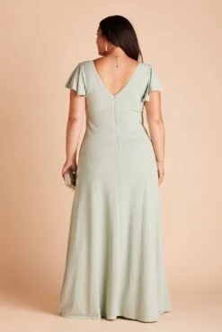 Hannah Crepe Dress - Sage -Wedding Dress Store d33a9f83d9b960abe30bf9aea264fe6d 1a661f86 d839 430c a3c7 ae97d8bffc0f