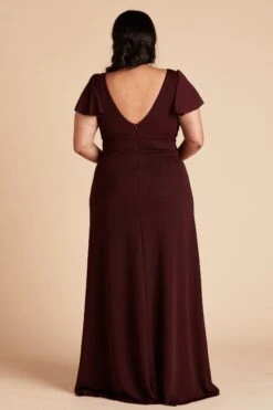 Hannah Crepe Dress - Cabernet -Wedding Dress Store d7f3489568238834ef2c9985d6518ed8 a65dde97 625a 493e 9e43 11fbaacd7d68